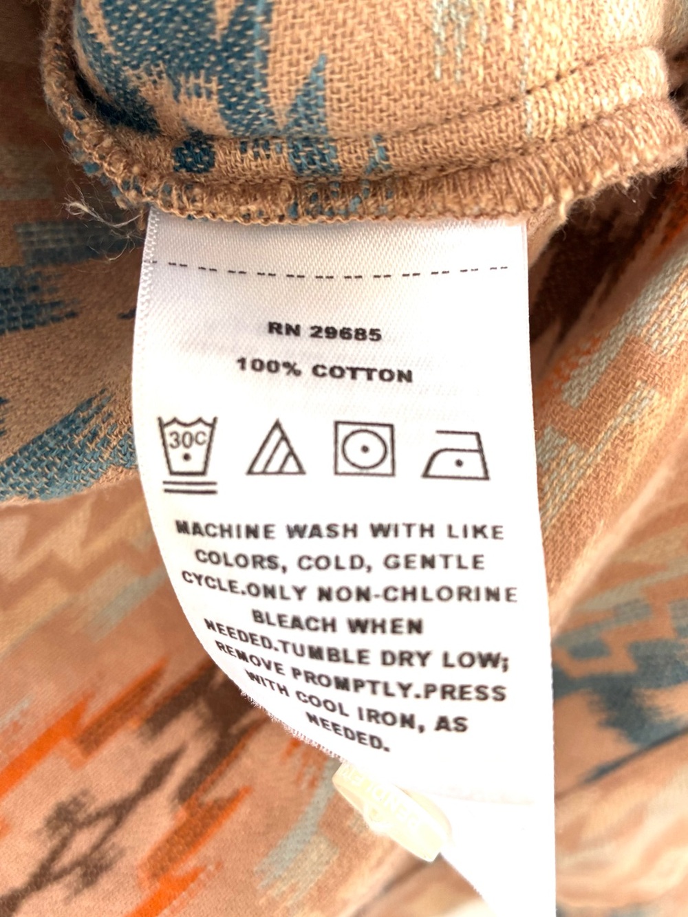 Pendleton Coastline Overshirt 100% Cotton (Sm) - Picture 10 of 11